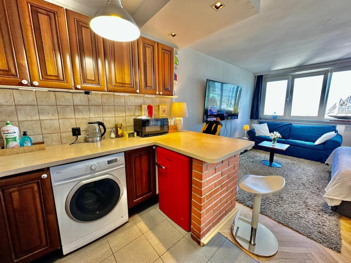 Super Apartament White Warszawa 2X Metro Scisle Centrum Wifi 300 Mbs New Εξωτερικό φωτογραφία