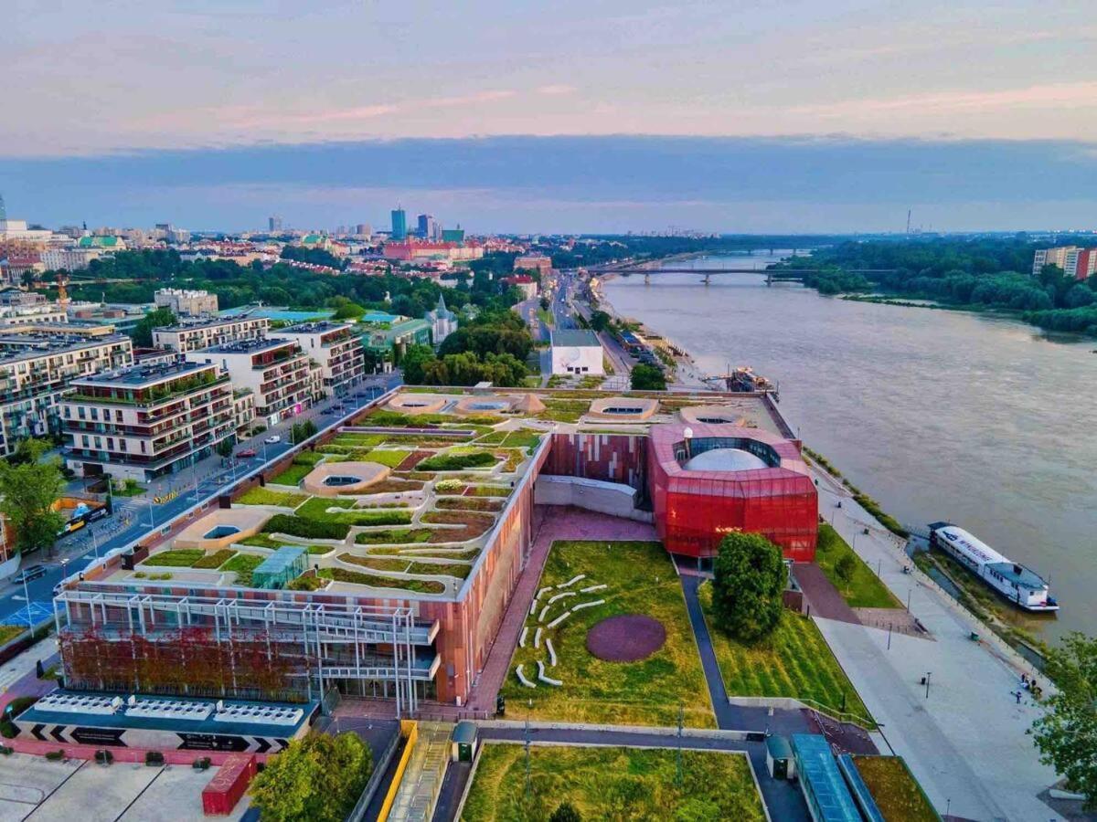 Super Apartament White Warszawa 2X Metro Scisle Centrum Wifi 300 Mbs New Εξωτερικό φωτογραφία