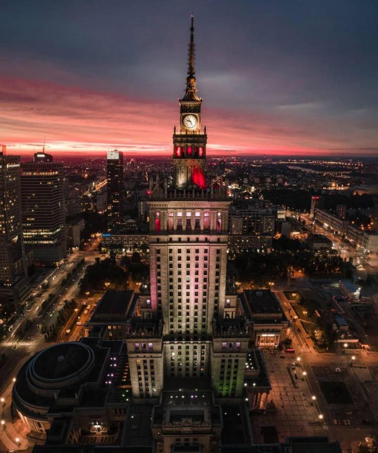Super Apartament White Warszawa 2X Metro Scisle Centrum Wifi 300 Mbs New Εξωτερικό φωτογραφία