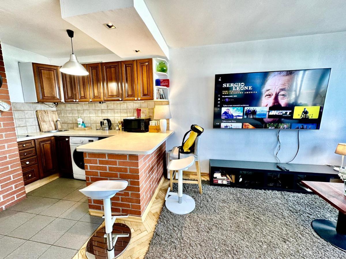 Super Apartament White Warszawa 2X Metro Scisle Centrum Wifi 300 Mbs New Εξωτερικό φωτογραφία
